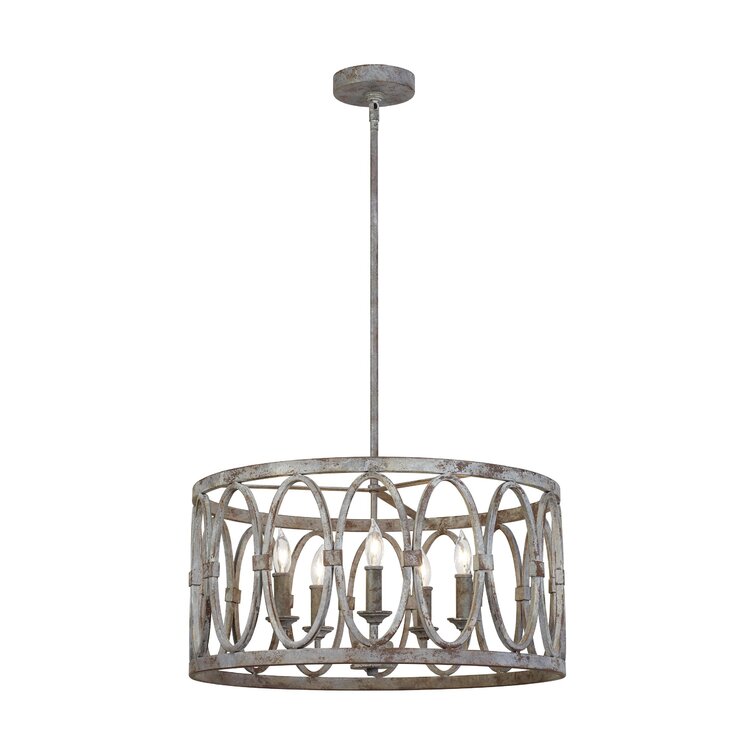 Cavana 5 light drum shop chandelier